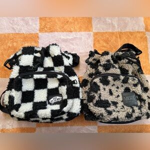 Vans Sherpa Cross Body Bucket Bag Bundle